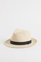 H & M - Straw Hat - White