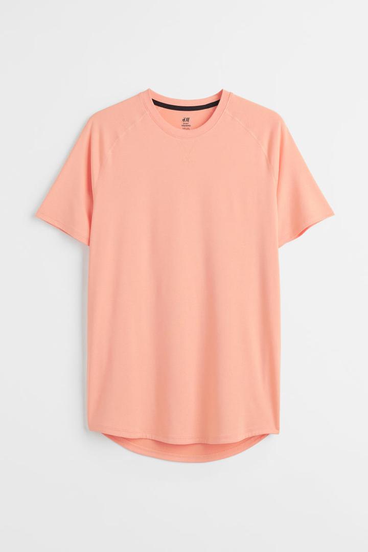 H & M - Loose Fit Sports Shirt - Orange