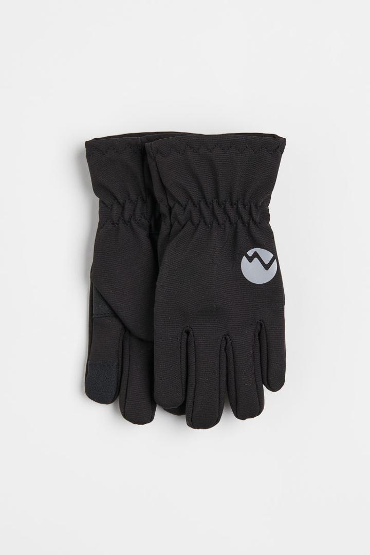 H & M - Water-repellent Gloves - Black