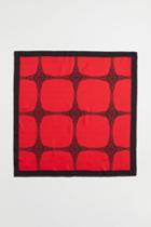 H & M - Printed Scarf - Red