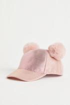 H & M - Appliqud Cap - Pink