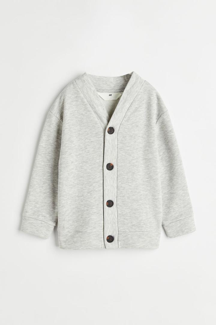 H & M - Sweatshirt Cardigan - Gray