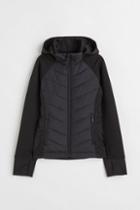 H & M - Hooded Sports Jacket - Black