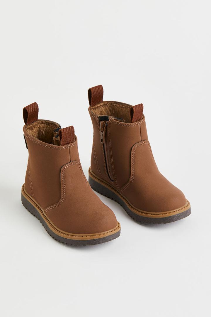H & M - Waterproof Boots - Beige