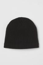 H & M - Fleece-lined Hat - Black