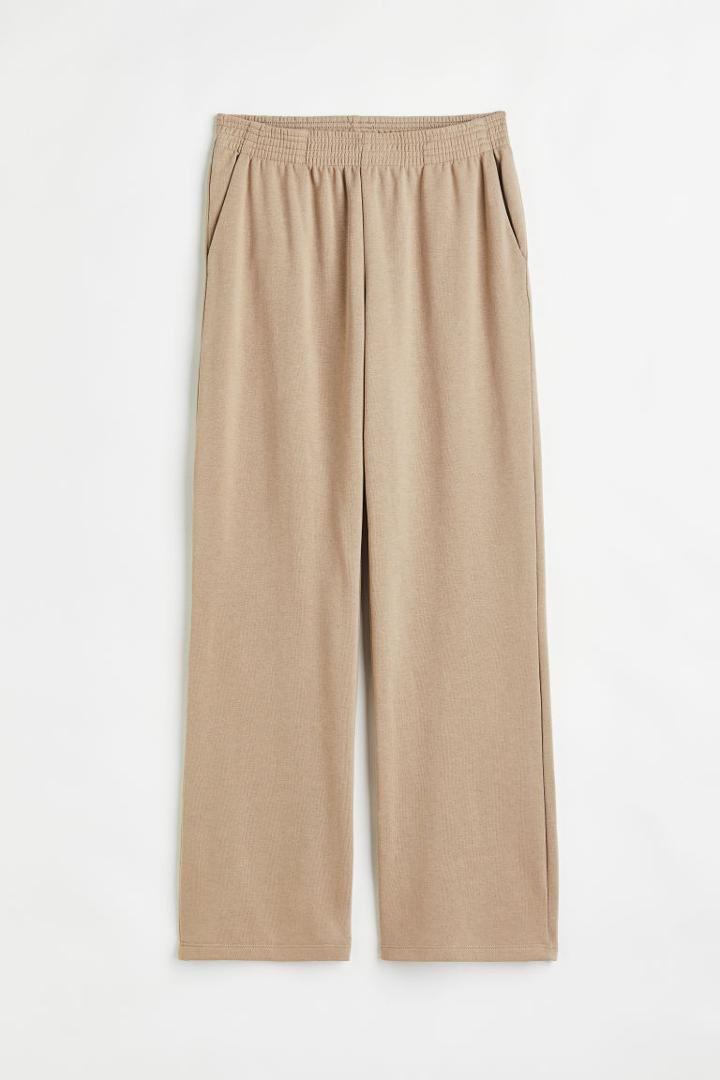 H & M - Straight-cut Sweatpants - Brown
