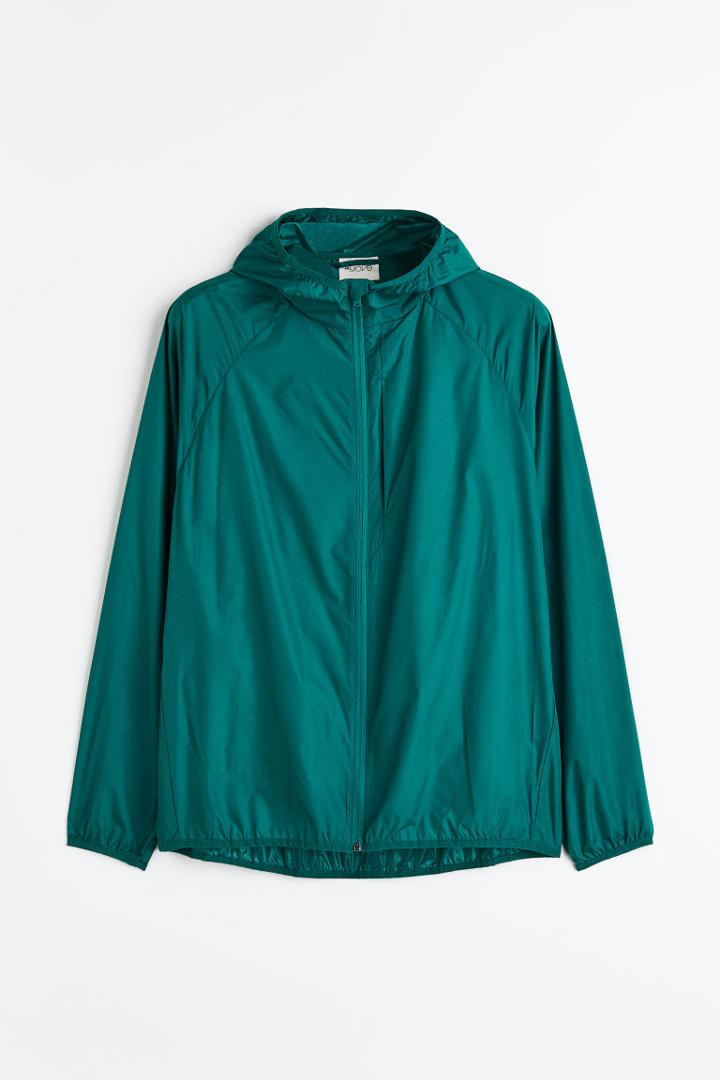 H & M - Sports Windbreaker - Green