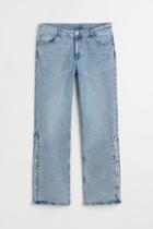H & M - H & M+ Flared Low Waist Jeans - Blue