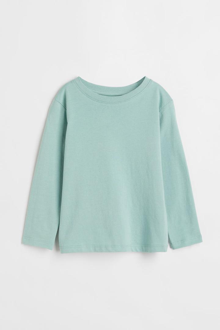 H & M - Jersey Shirt - Turquoise