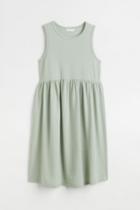 H & M - Mama Short Jersey Dress - Green