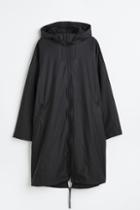 H & M - Water-repellent Raincoat - Black