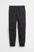 H & M - Relaxed Fit Cargo Joggers - Black