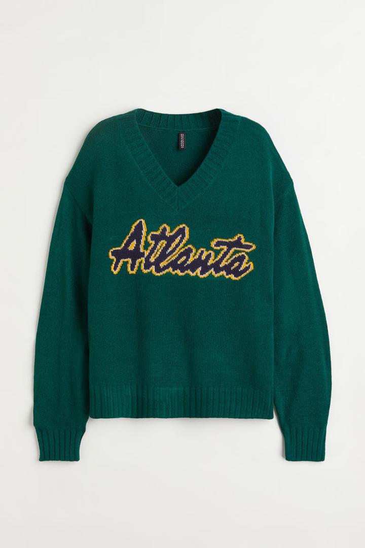 H & M - Sweater - Green