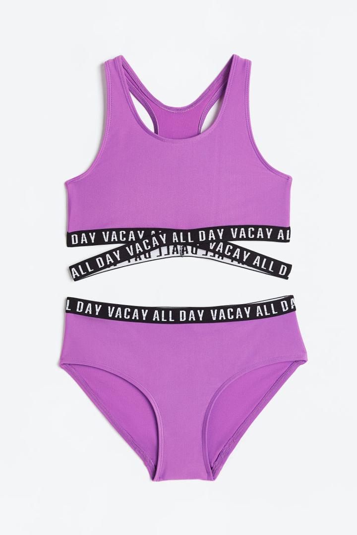 H & M - Bikini - Purple