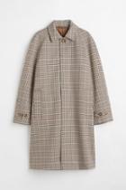 H & M - Twill Car Coat - Beige