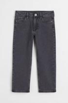 H & M - Comfort Stretch Straight Fit Jeans - Black