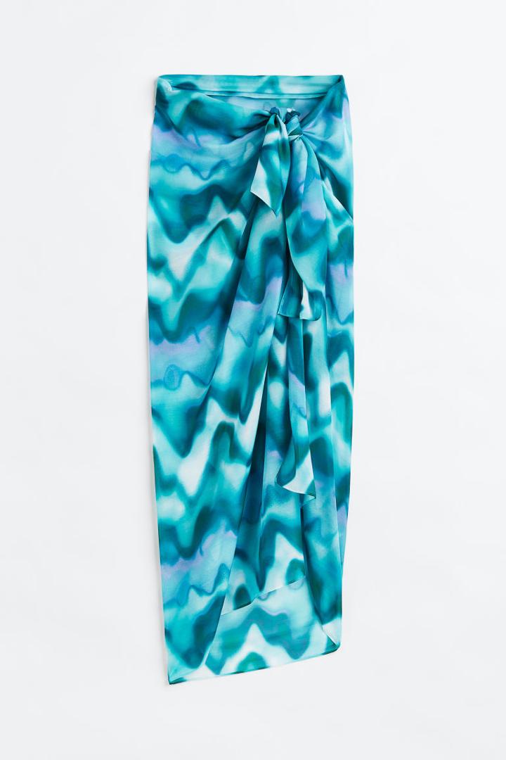 H & M - Sarong - Turquoise