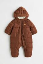 H & M - Padded Snowsuit - Beige