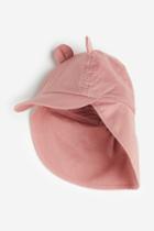 H & M - Ear-detail Sun Cap - Pink