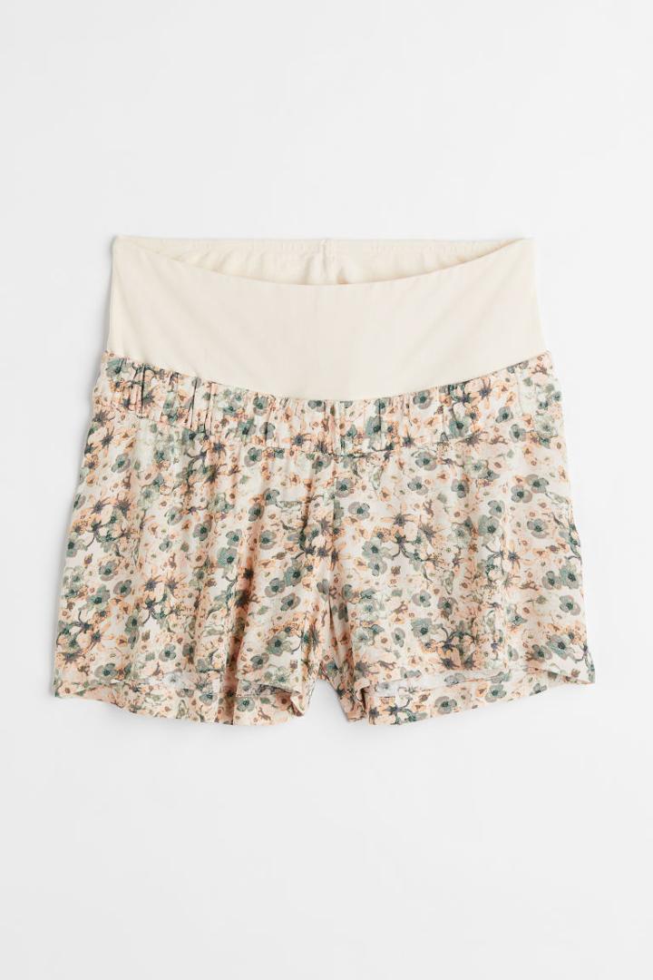 H & M - Mama Pull-on Shorts - Beige