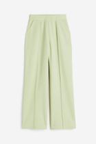 H & M - High-waist Dress Pants - Green