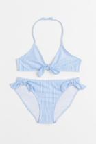H & M - Halterneck Bikini - Blue