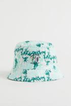 H & M - Tie-dye Bucket Hat - Turquoise