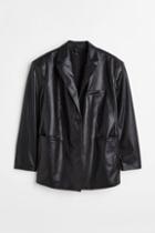 H & M - H & M+ Single-breasted Jacket - Black