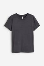 H & M - Fitted T-shirt - Gray