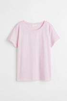 H & M - Cotton T-shirt - Pink