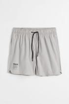 H & M - Printed Swim Shorts - Gray
