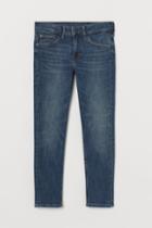 H & M - Skinny Fit Stretch Jeans - Blue