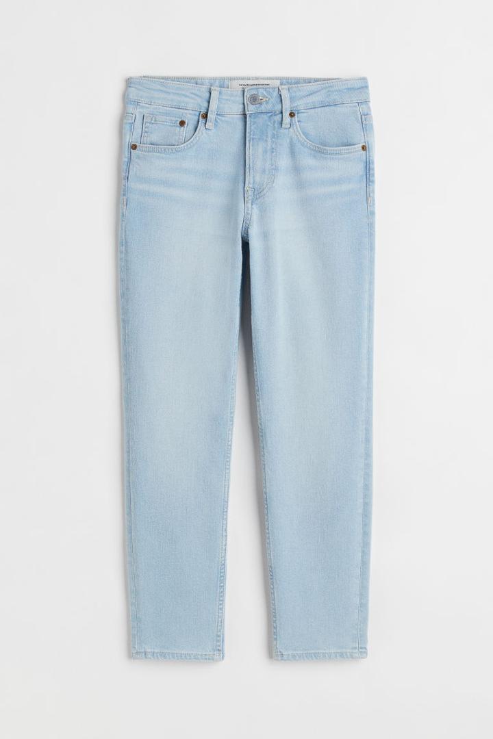 H & M - 90s Skinny Regular Ankle Jeans - Blue