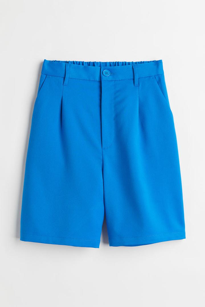 H & M - Bermuda Shorts - Blue