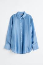 H & M - Relaxed-fit Shirt - Blue