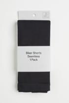 H & M - Seamless Biker Shorts - Black
