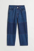 H & M - Comfort Stretch Baggy Fit Jeans - Blue
