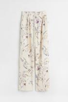 H & M - High-waist Dress Pants - Beige