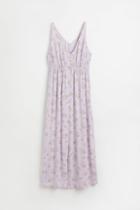 H & M - Mama V-neck Dress - Purple