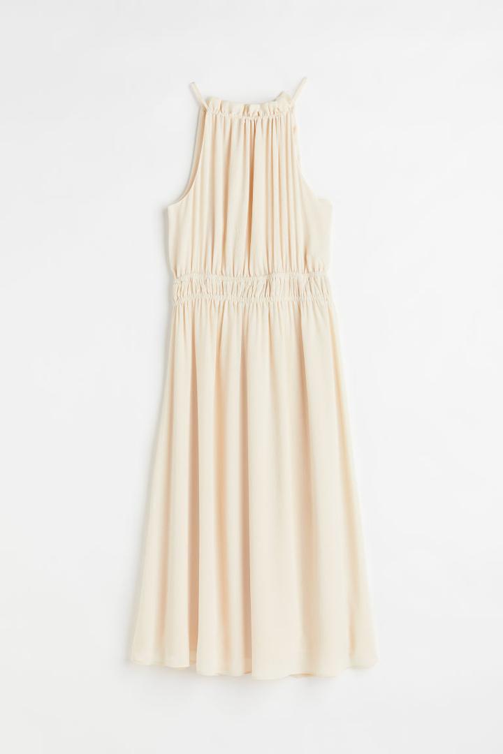 H & M - Sleeveless Dress - Beige