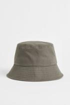 H & M - Cotton Bucket Hat - Green