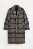 H & M - Oversized Wool-blend Coat - Black
