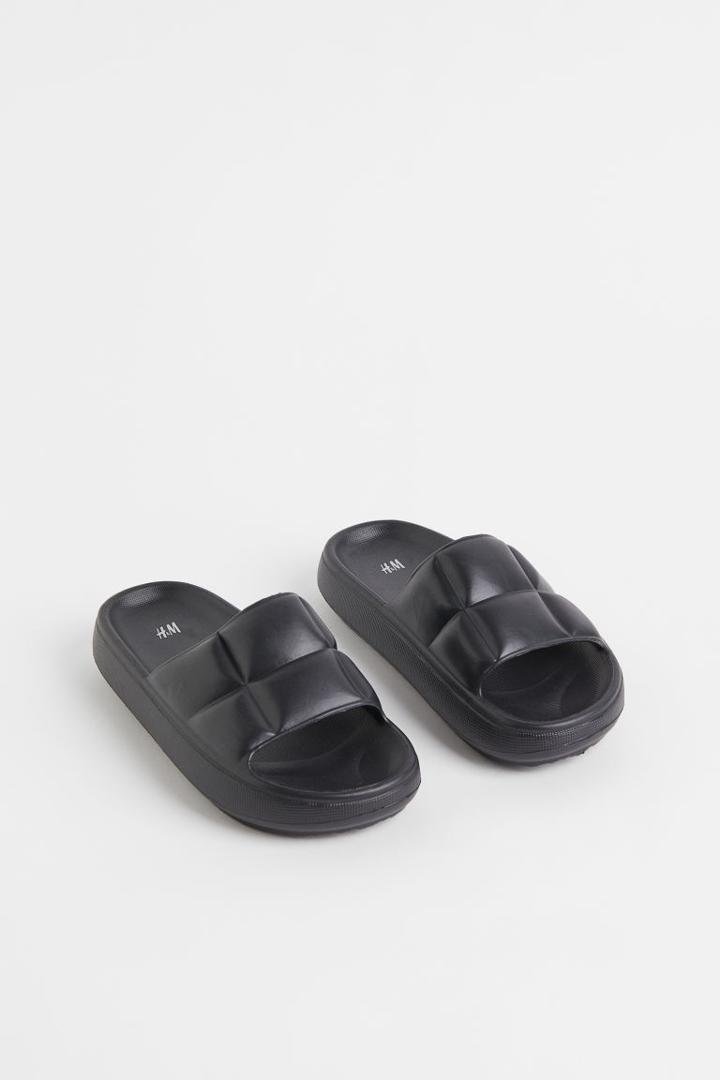 H & M - Pool Shoes - Black