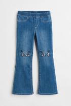H & M - Flared Pull-on Jeans - Blue