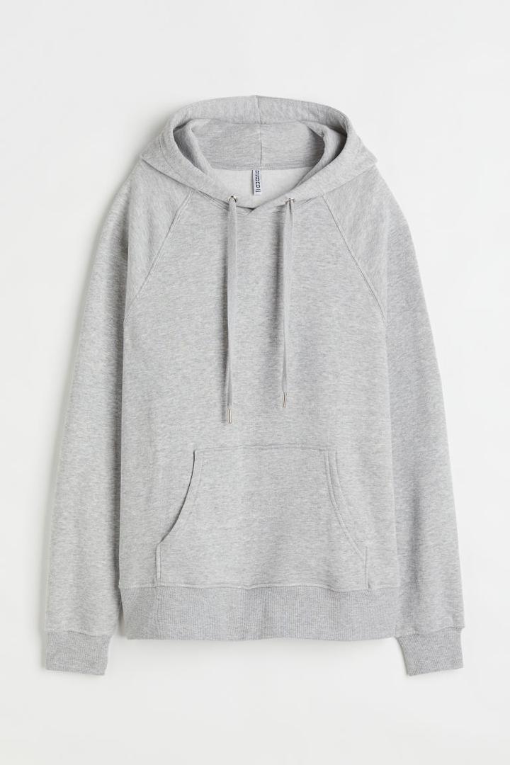 H & M - Oversized Hoodie - Gray