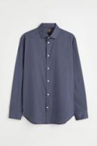 H & M - Coolmax Regular Fit Shirt - Blue
