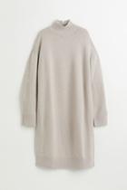 H & M - Knit Dress - Brown
