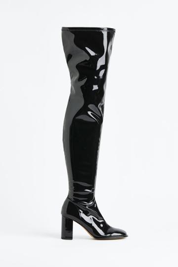 H & M - Over-the-knee Boots - Black