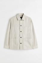 H & M - Corduroy Shirt Jacket - Brown