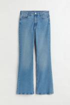 H & M - Bootcut High Waist Jeans - Blue